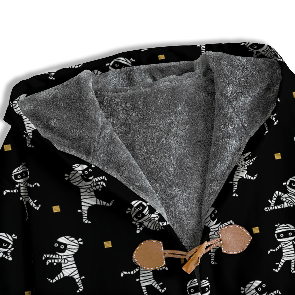 Mummy Cartoon Print Pattern Men's Windbreaker Jacket-grizzshop
