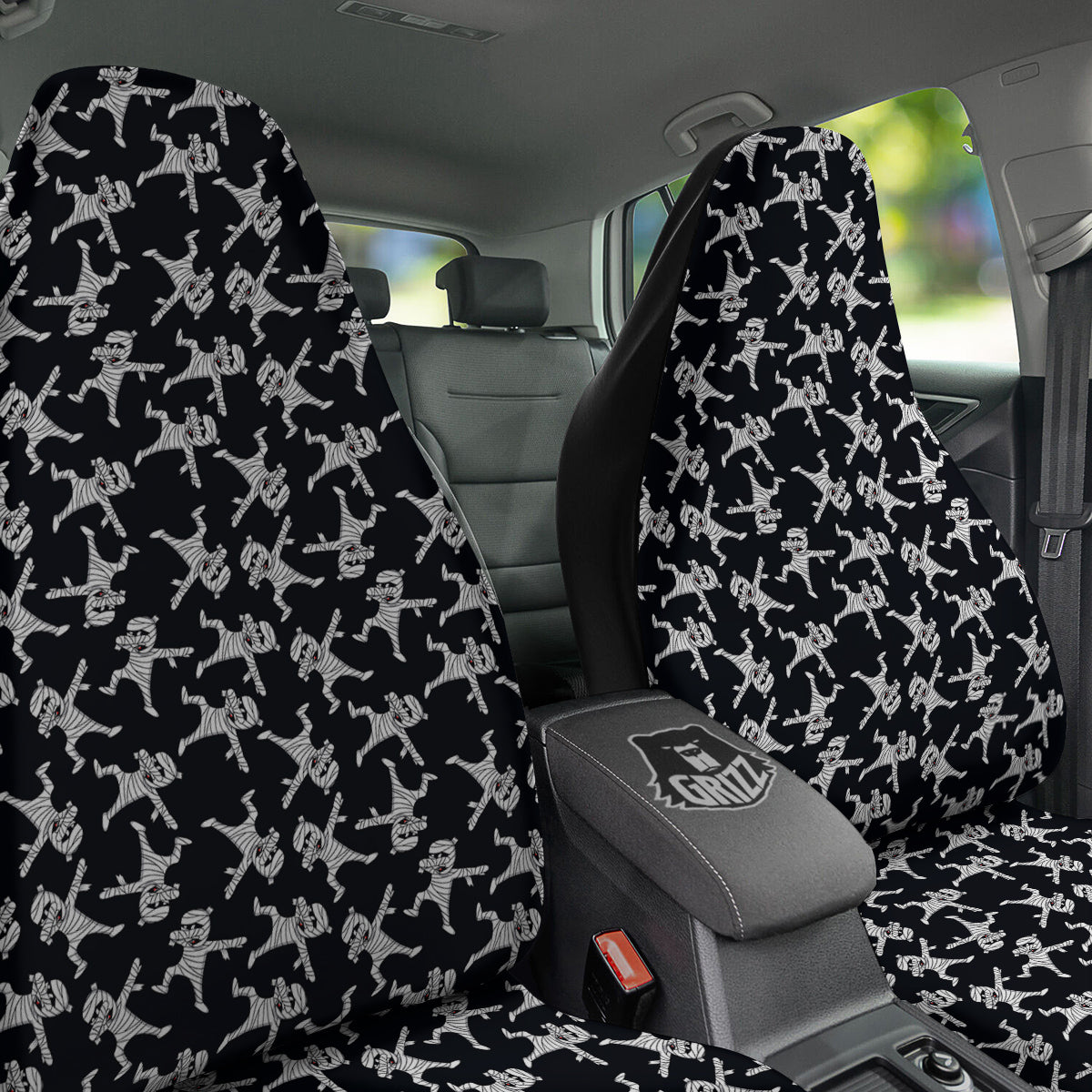 Mummy Cute Print Pattern Car Seat Covers-grizzshop