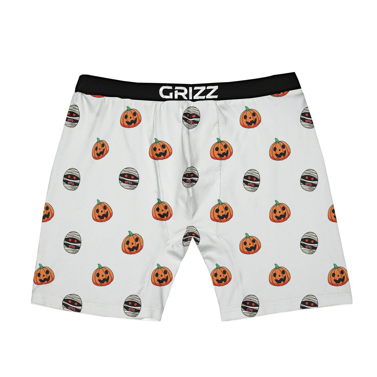 Mummy Halloween Print Pattern Boxer Briefs-grizzshop