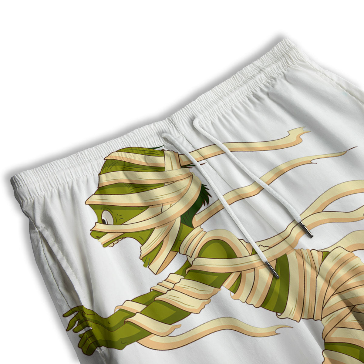 Mummy Running Print Men's Athletic Shorts