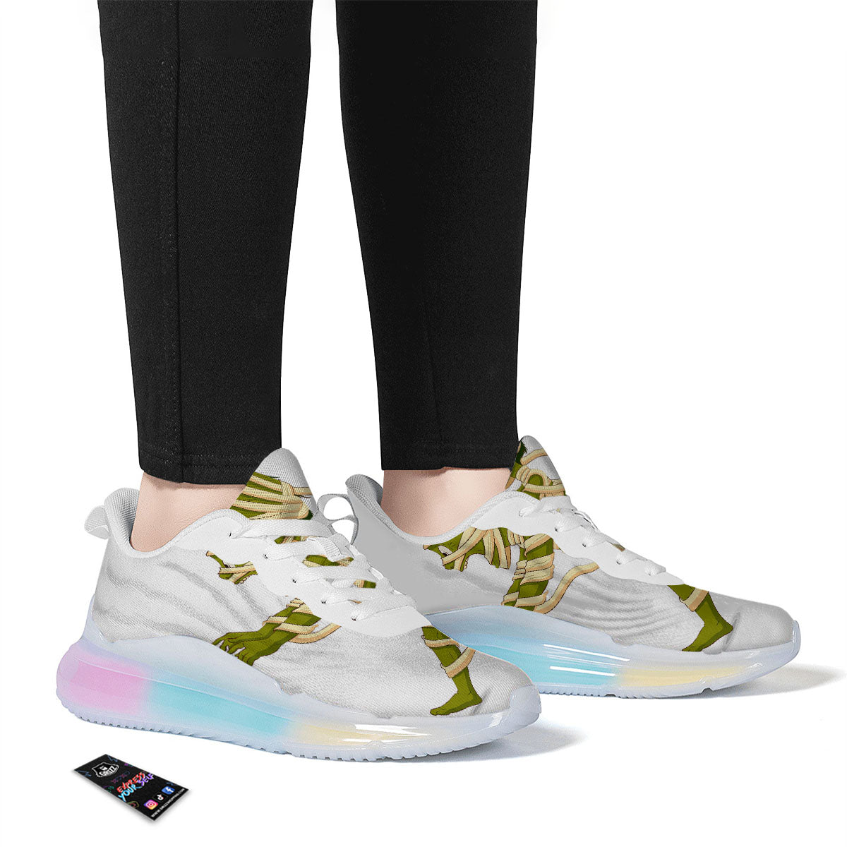 Mummy Running Print Running Sneakers-grizzshop