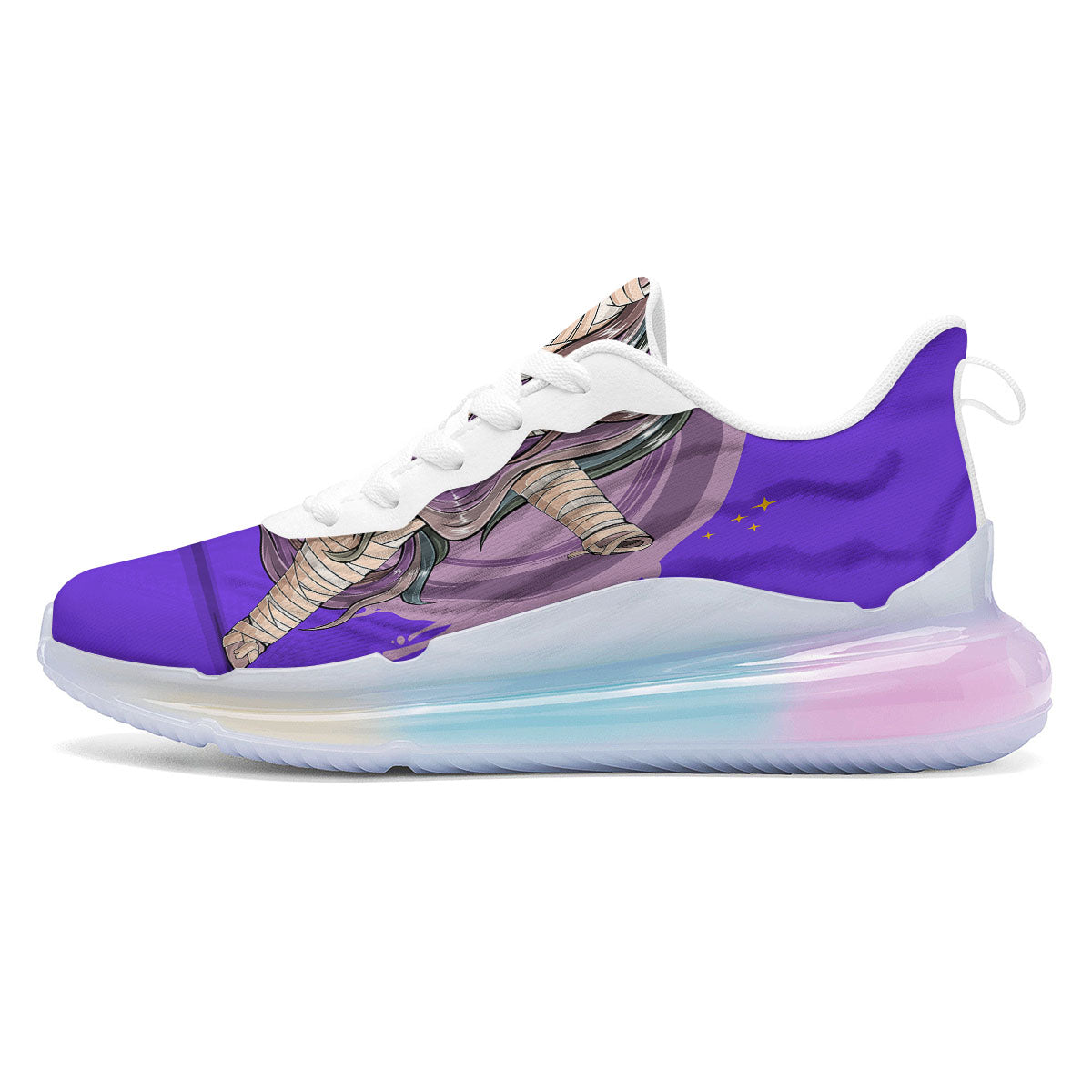 Mummy Unicorn Dap Print Running Sneakers-grizzshop