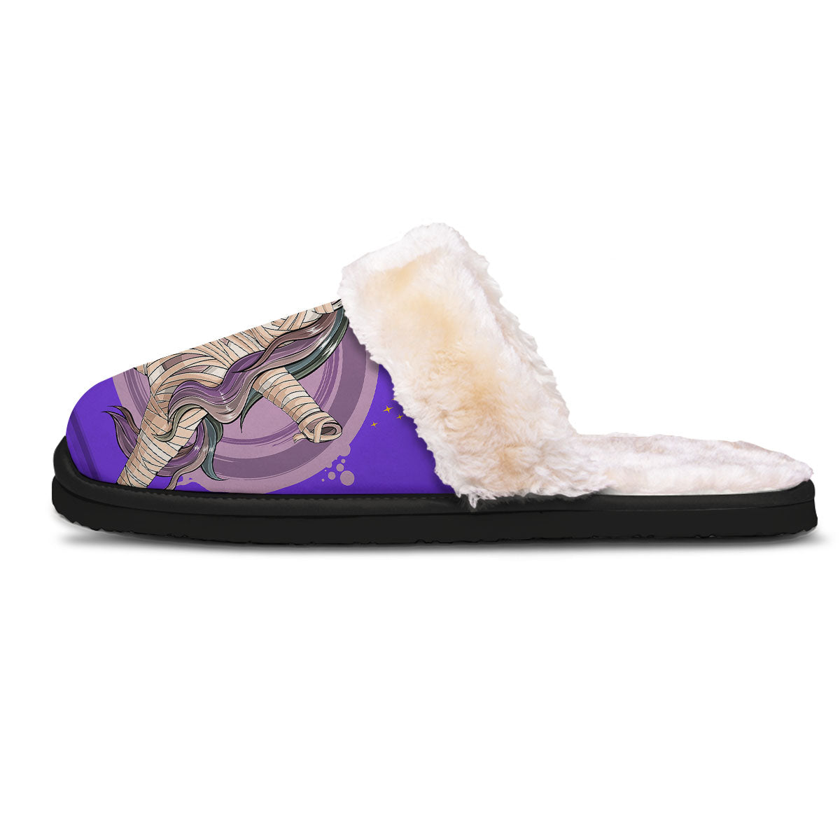 Mummy Unicorn Dap Print Slippers-grizzshop