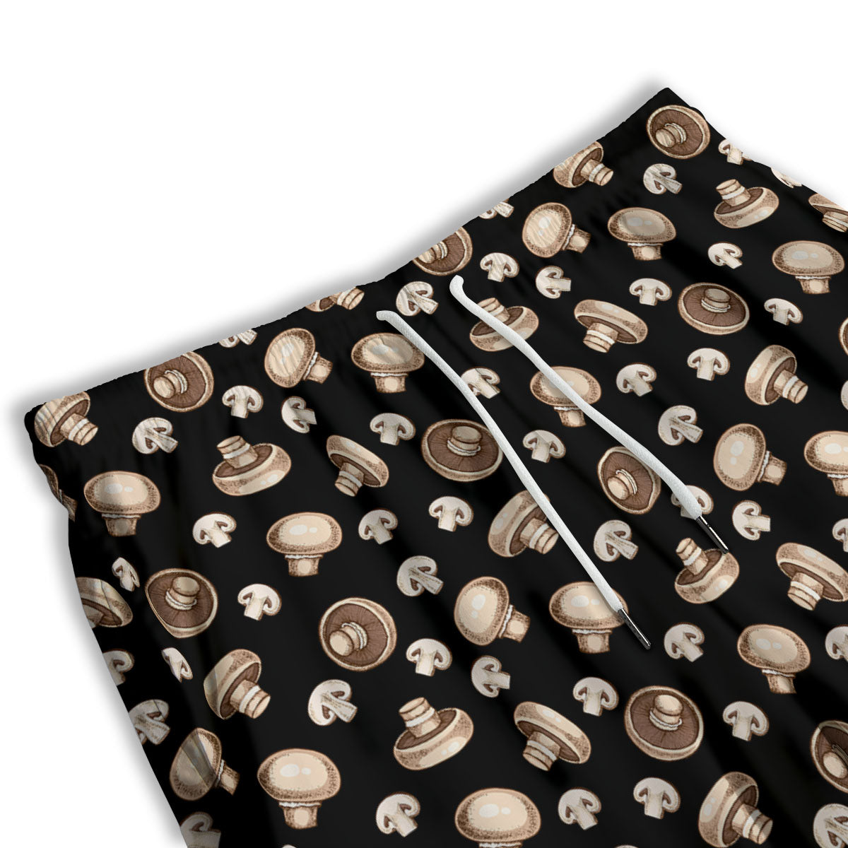 Mushroom Champignon Print Pattern Men's Athletic Shorts