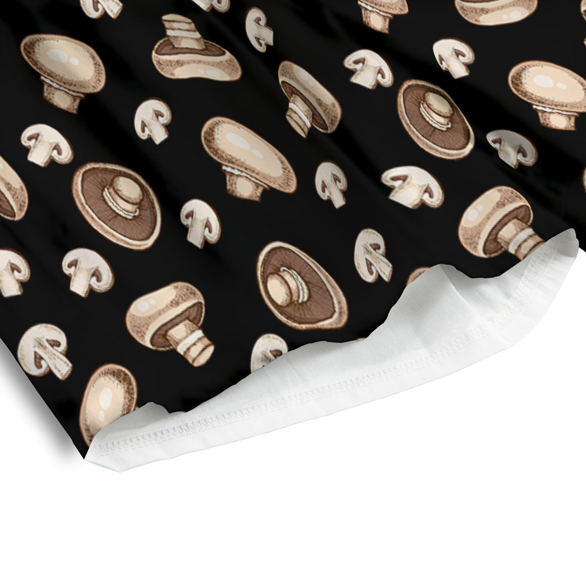Mushroom Champignon Print Pattern Men's Athletic Shorts