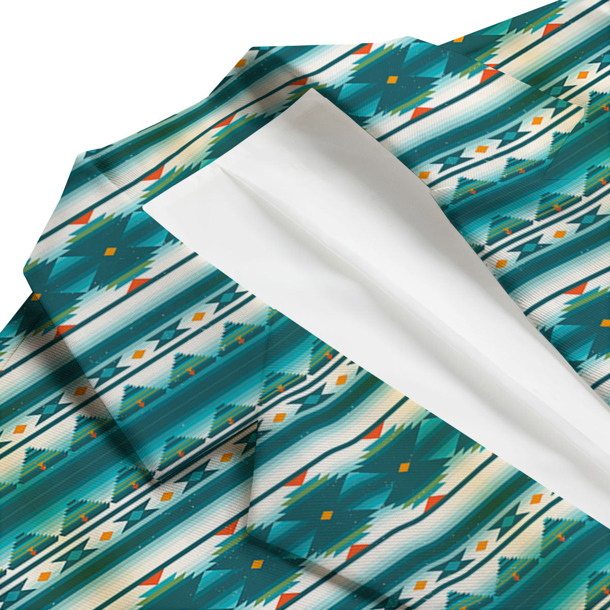 Native American Ethnic Print Pattern Men's Blazer-grizzshop