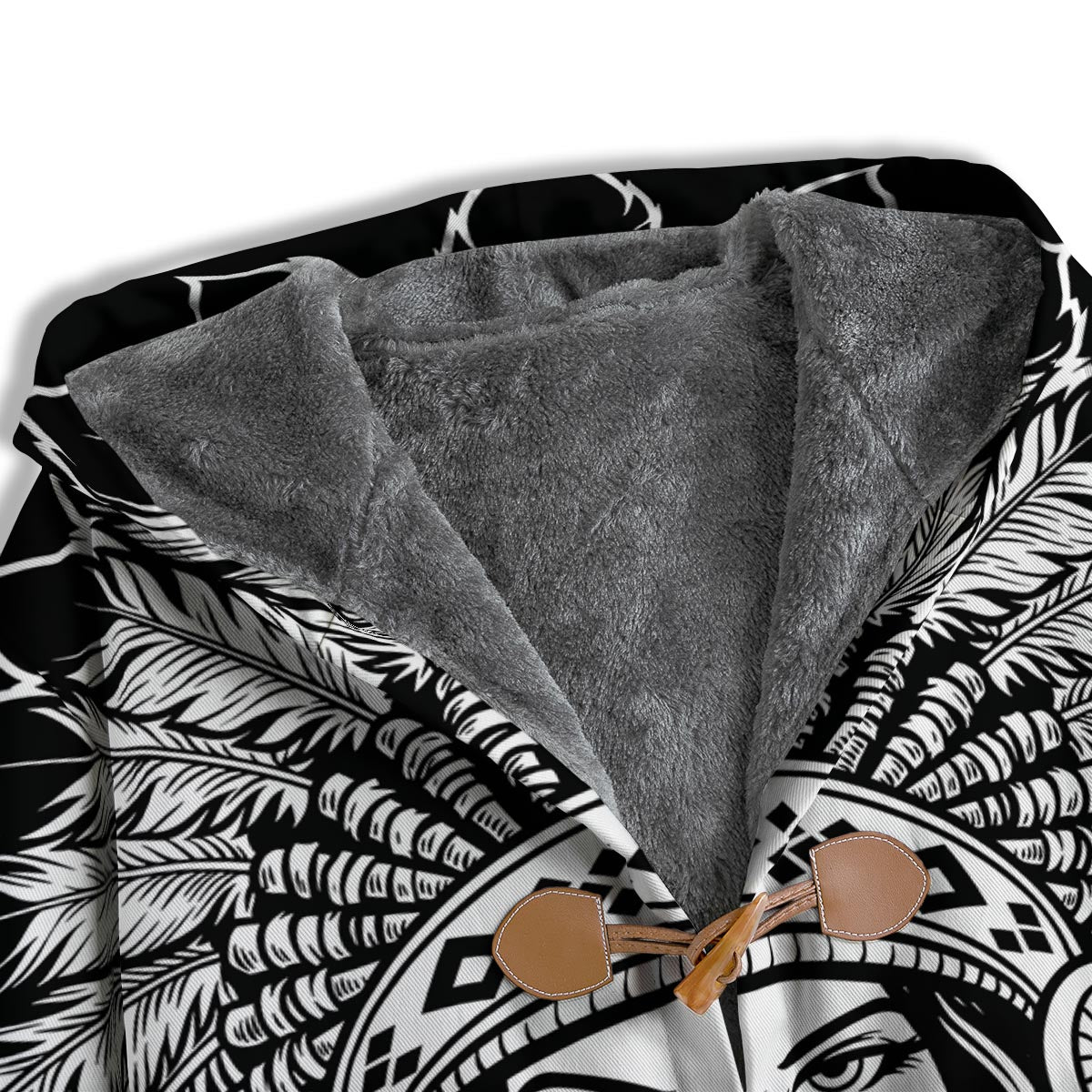 Native Indian Girl Tribal Print Men's Windbreaker Jacket-grizzshop