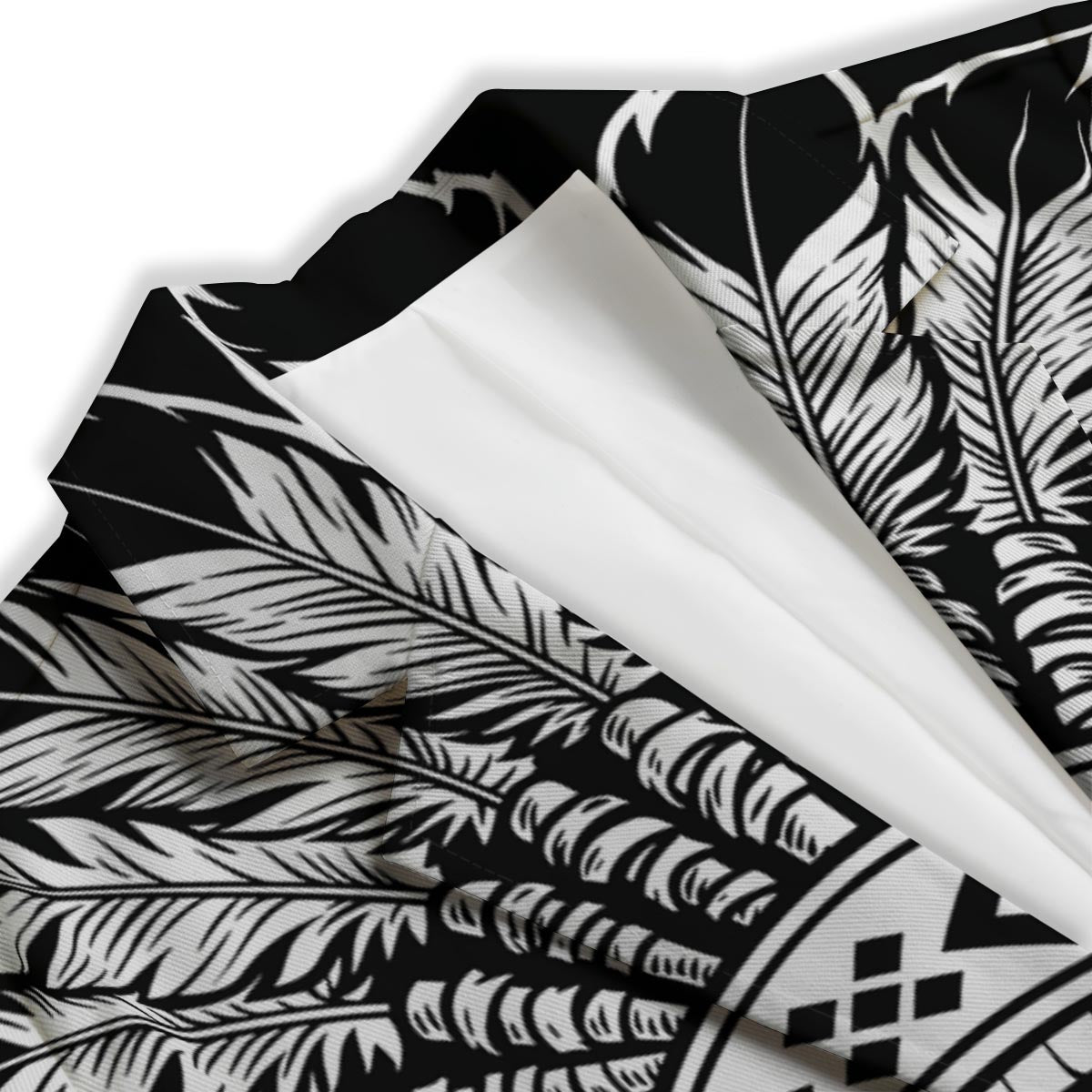 Native Indian Girl Tribal Print Women's Blazer-grizzshop