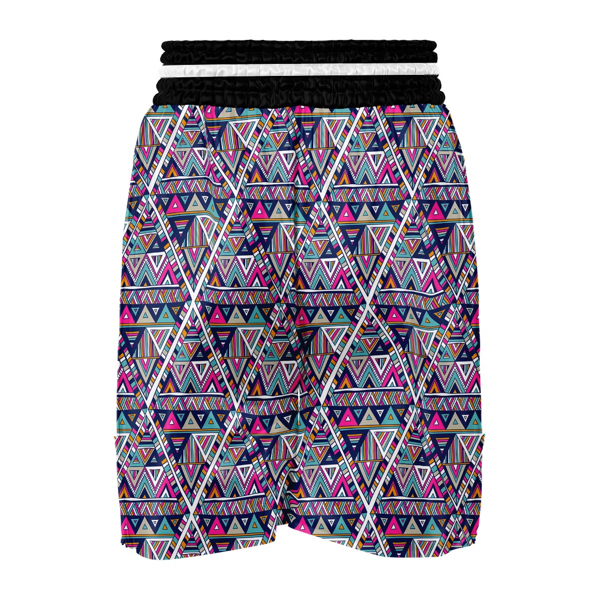 Native Navajo American Indians Aztec Tribal Print Boxing Shorts-grizzshop