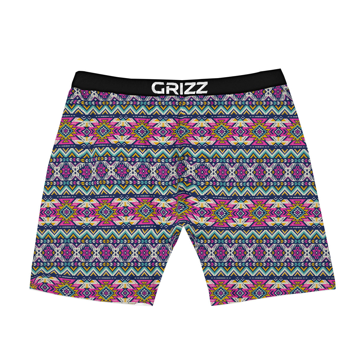Native Navajo Colorful Geometric Print Boxer Briefs-grizzshop