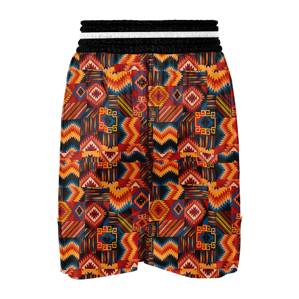 Native Pattern Pattern Boxing Shorts-grizzshop
