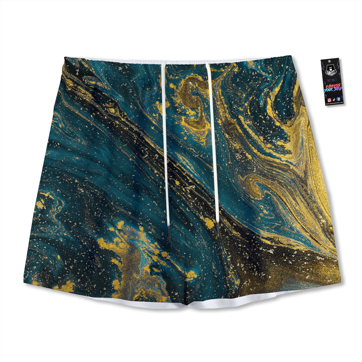 Paramedic EMS Print Pattern Mesh Shorts