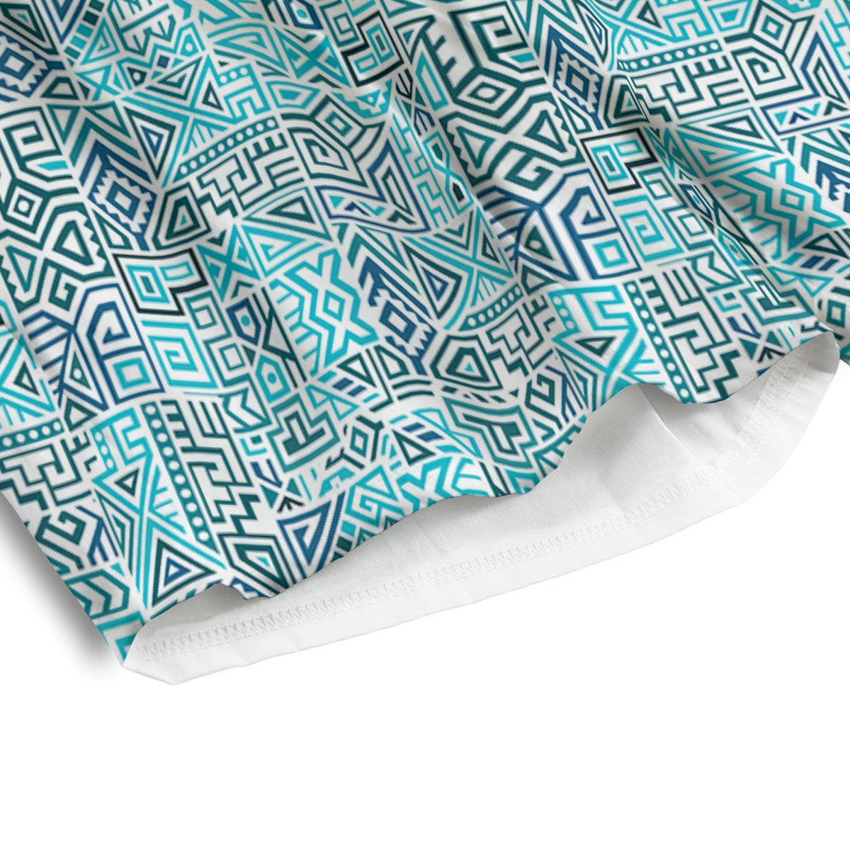 Navajo Ancient Geometric Print Men's Athletic Shorts