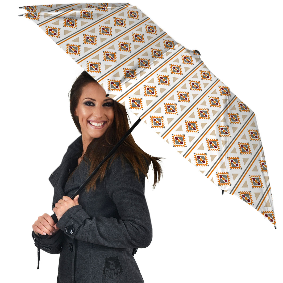Navajo Ethnic Southwestern Print Pattern Umbrella-grizzshop