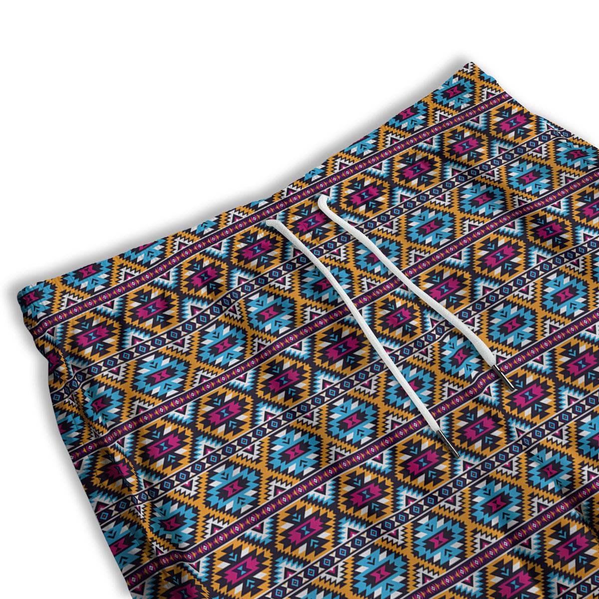 Piano Keyboard Print Men's Athletic Shorts