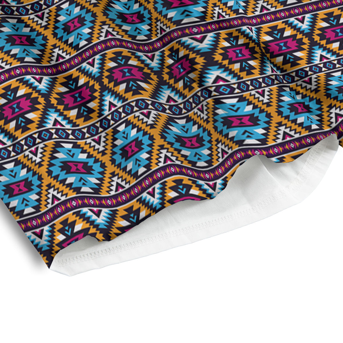 Piano Keyboard Print Men's Athletic Shorts