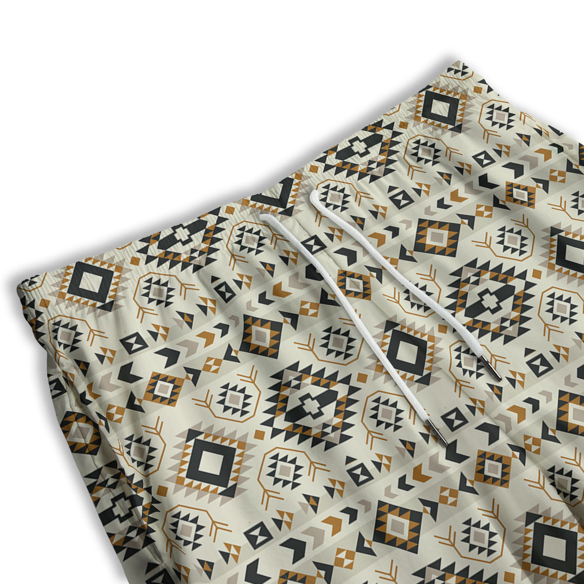 Pieces Leaf Watermelon Print Pattern Men's Athletic Shorts