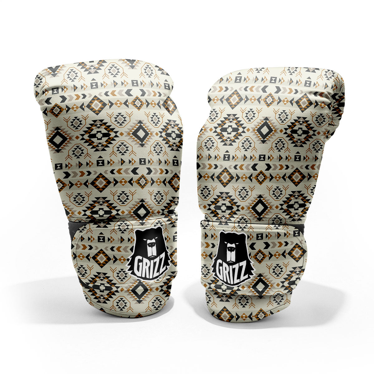 Navajo Geometric Style Print Pattern Pro Boxing Glove