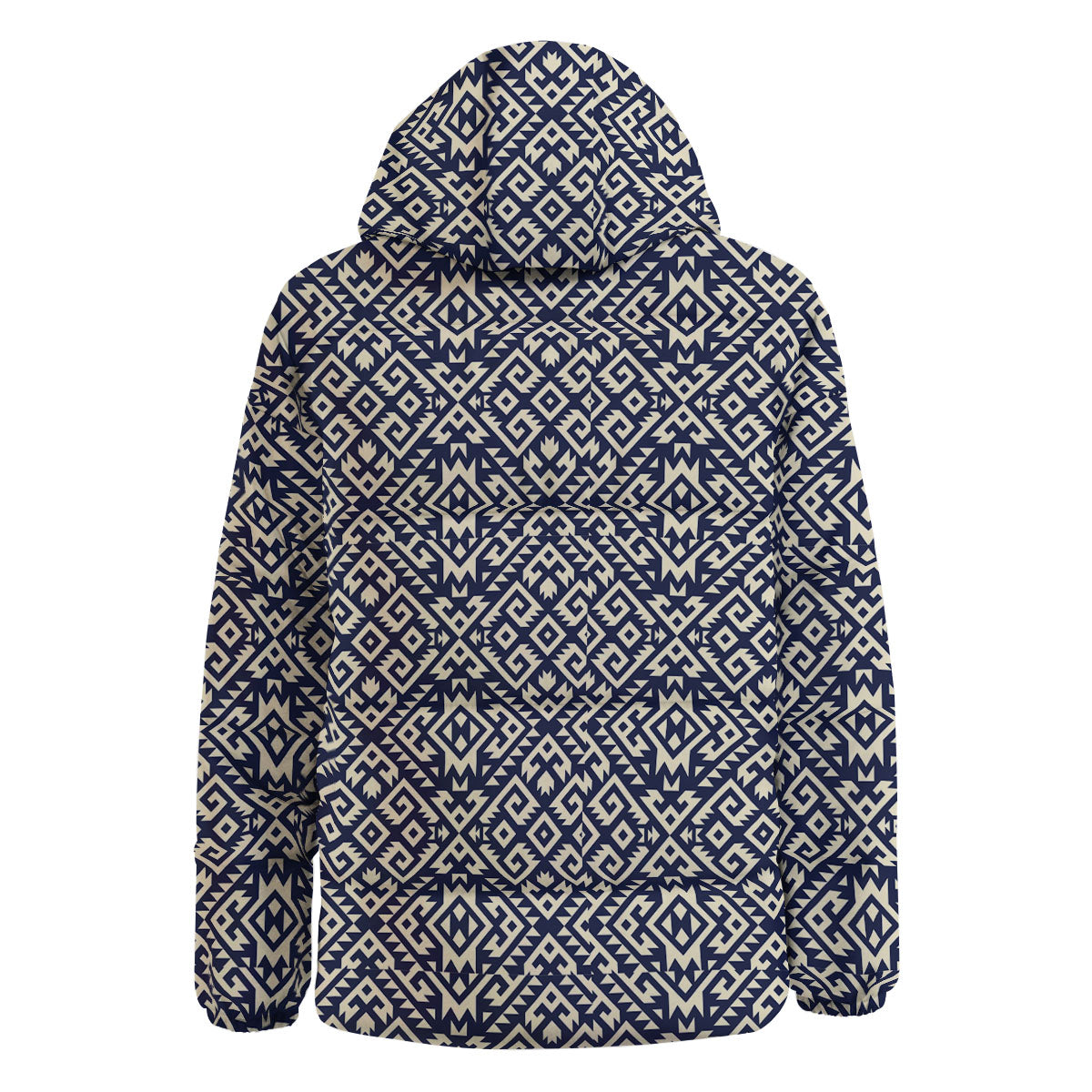 Navajo Native Indian Print Pattern Down Jacket-grizzshop