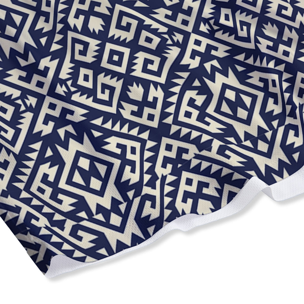 Navajo Native Indian Print Pattern Mesh Shorts
