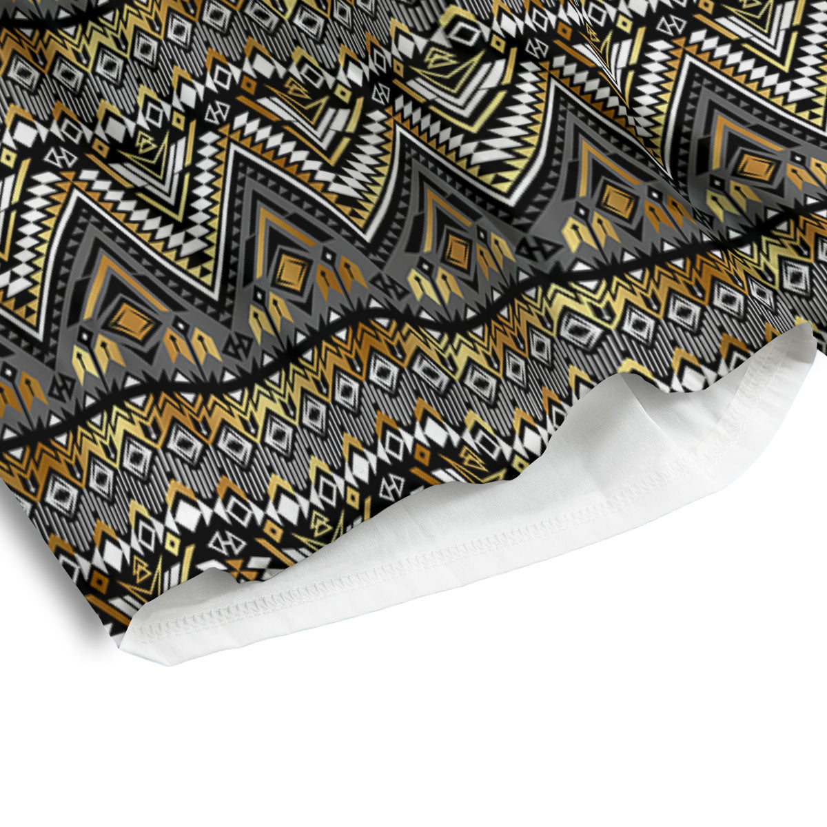 Navajo Native Tribal Print Pattern Men's Athletic Shorts