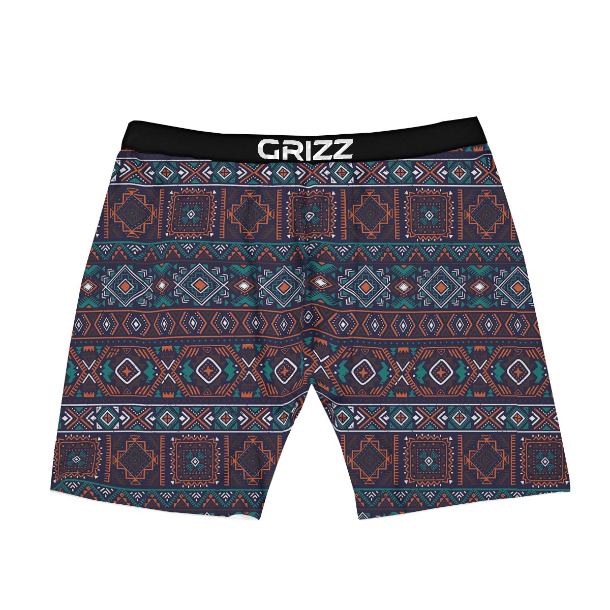 Navajo Retro Tribal Print Pattern Boxer Briefs-grizzshop