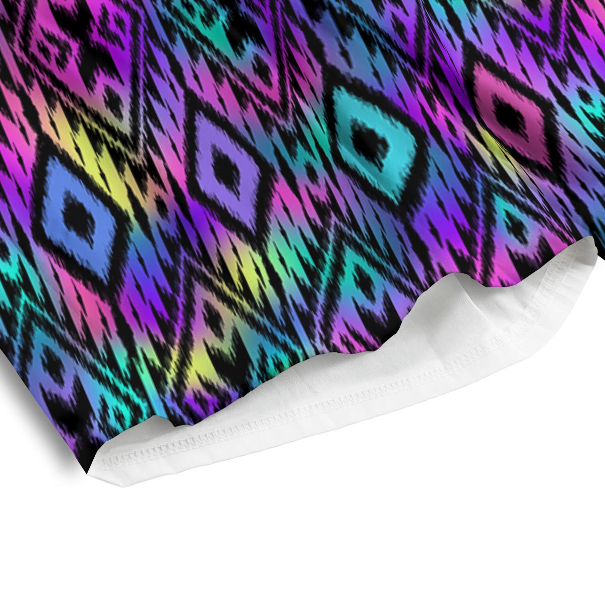 Navajo Triangle Ethnic Print Pattern Men's Athletic Shorts