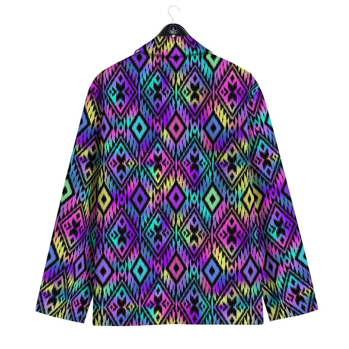 Navajo Triangle Ethnic Print Pattern Men's Sport Coat-grizzshop
