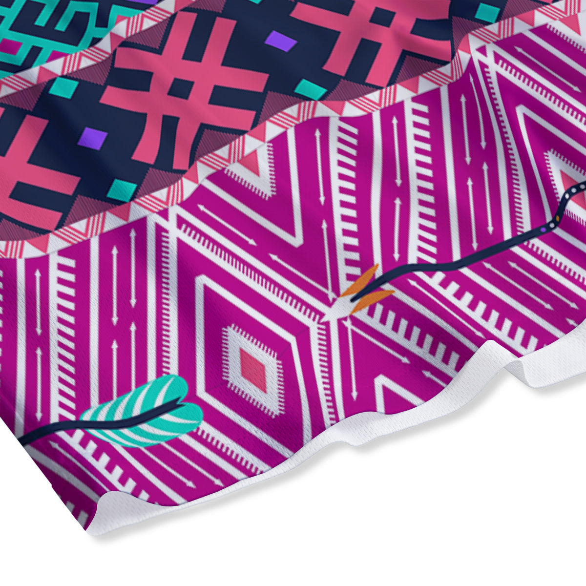 Medical Cute Print Pattern Mesh Shorts