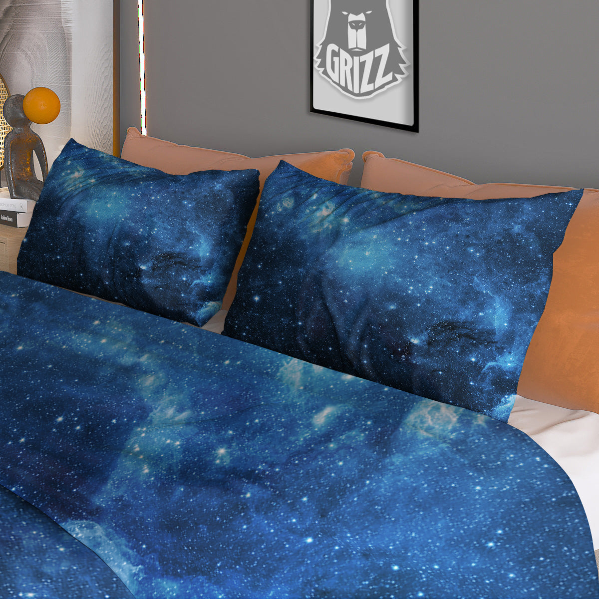 Melt Acid Green Print Duvet Cover Bedding Set