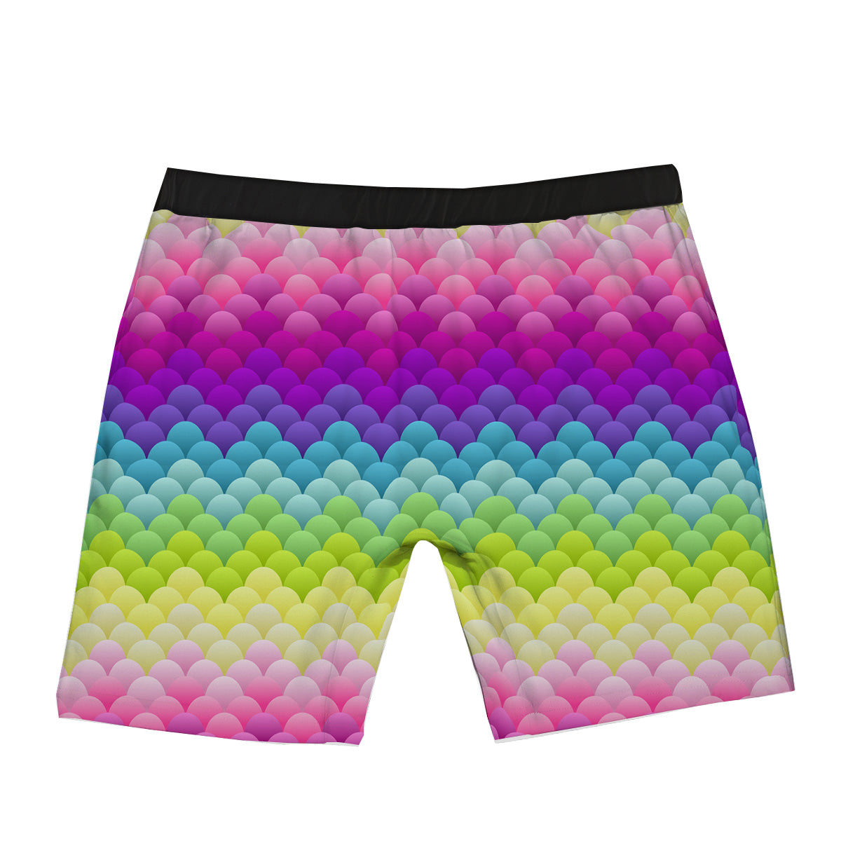 Neon Rainbow Light Blobs Print Pattern Boxer Briefs-grizzshop