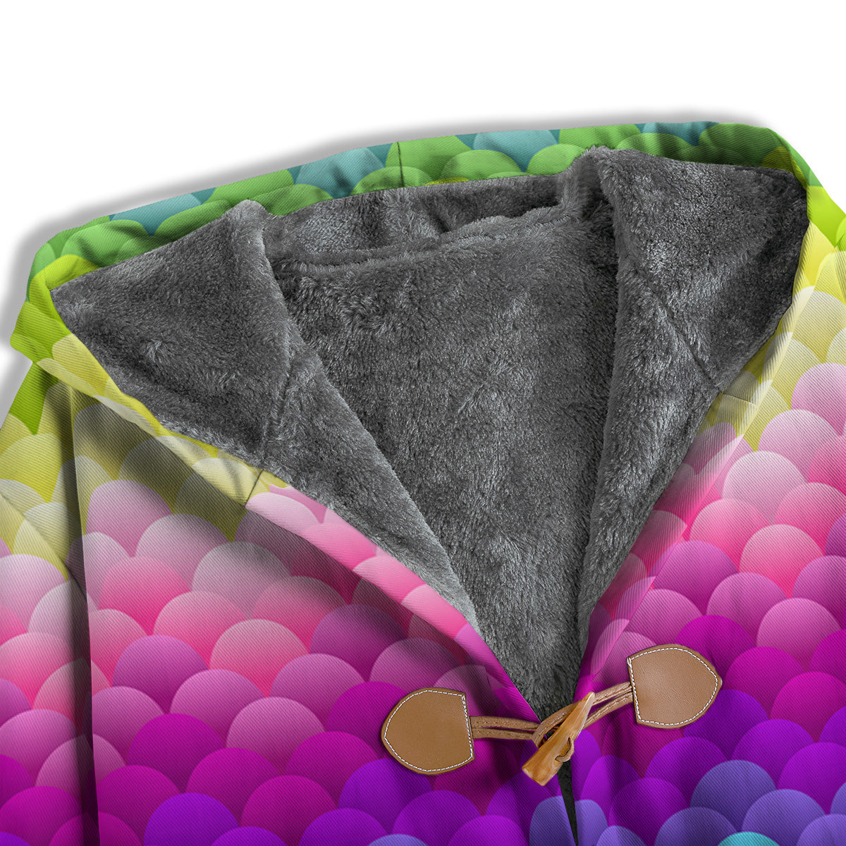 Neon Rainbow Light Blobs Print Pattern Men's Windbreaker Jacket-grizzshop