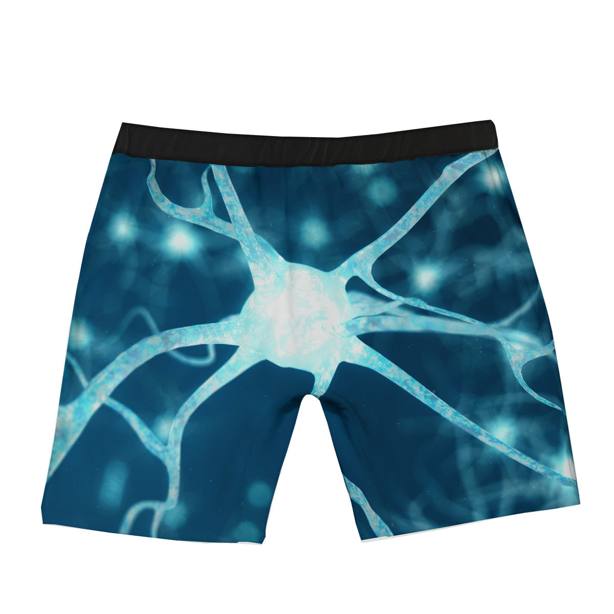 Neurons Inside The Brain Print Boxer Briefs-grizzshop