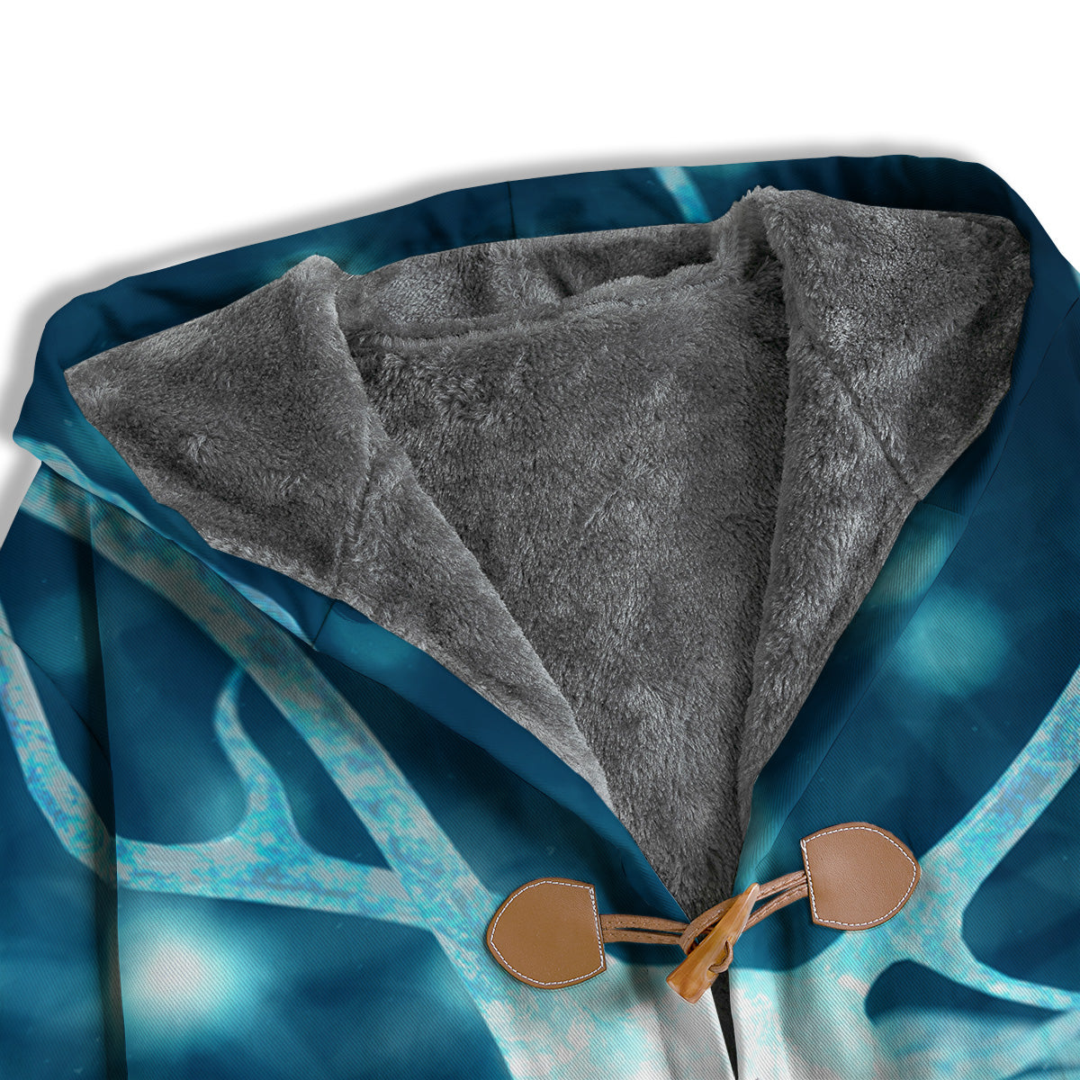 Neurons Inside The Brain Print Men's Windbreaker Jacket-grizzshop