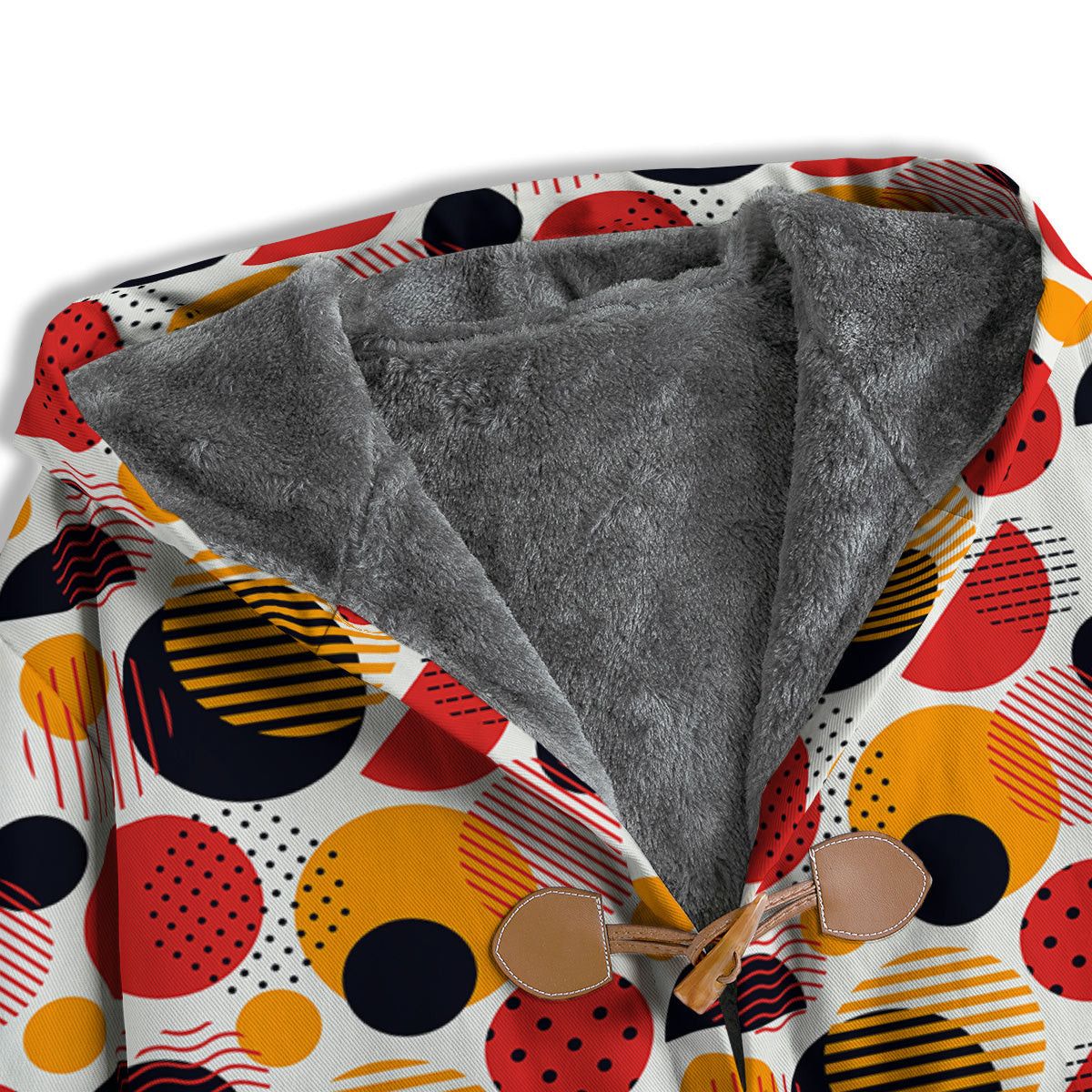 New Style Polka Dot Ornaments Print Pattern Men's Windbreaker Jacket-grizzshop