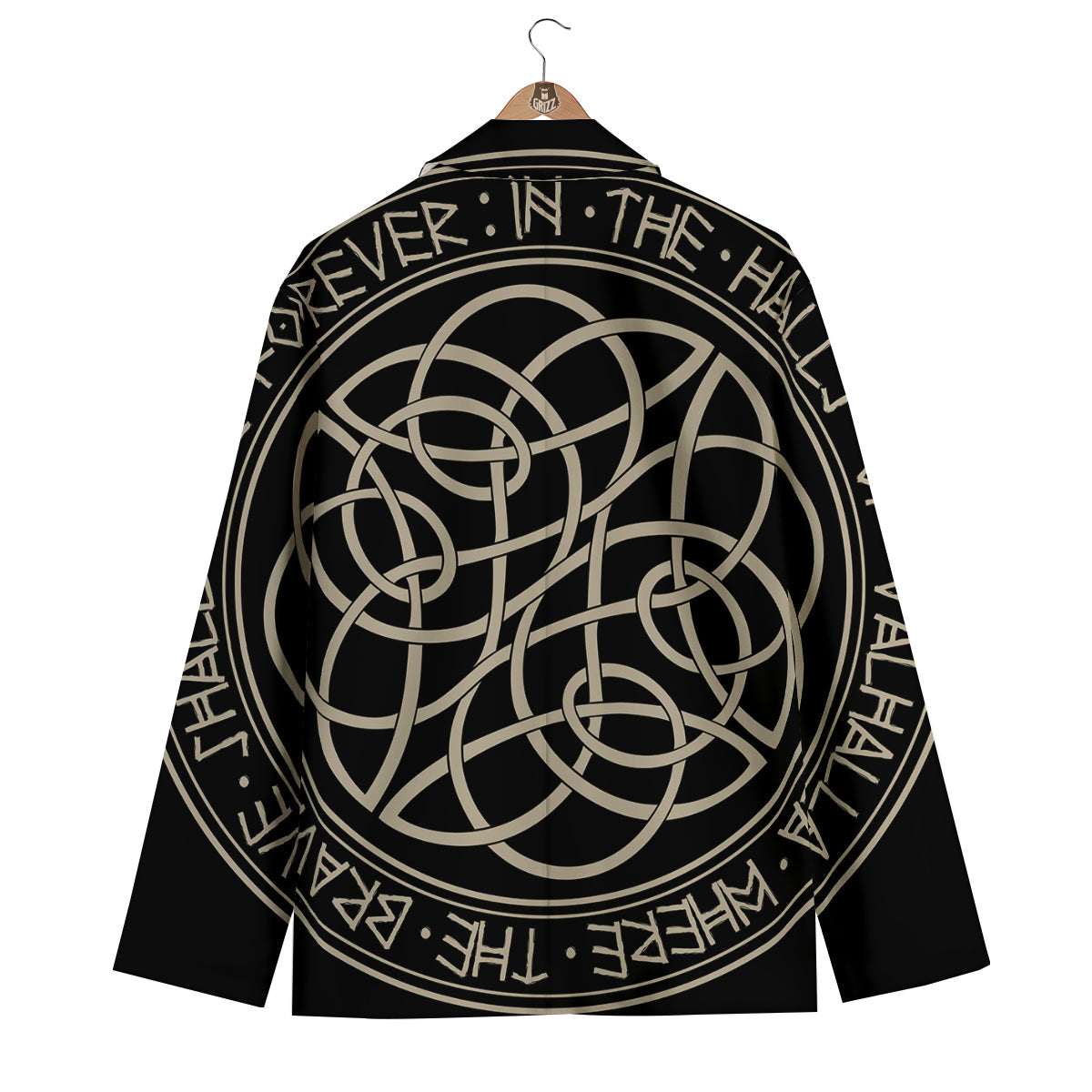 Norse Rune Viking Norse Men's Blazer-grizzshop