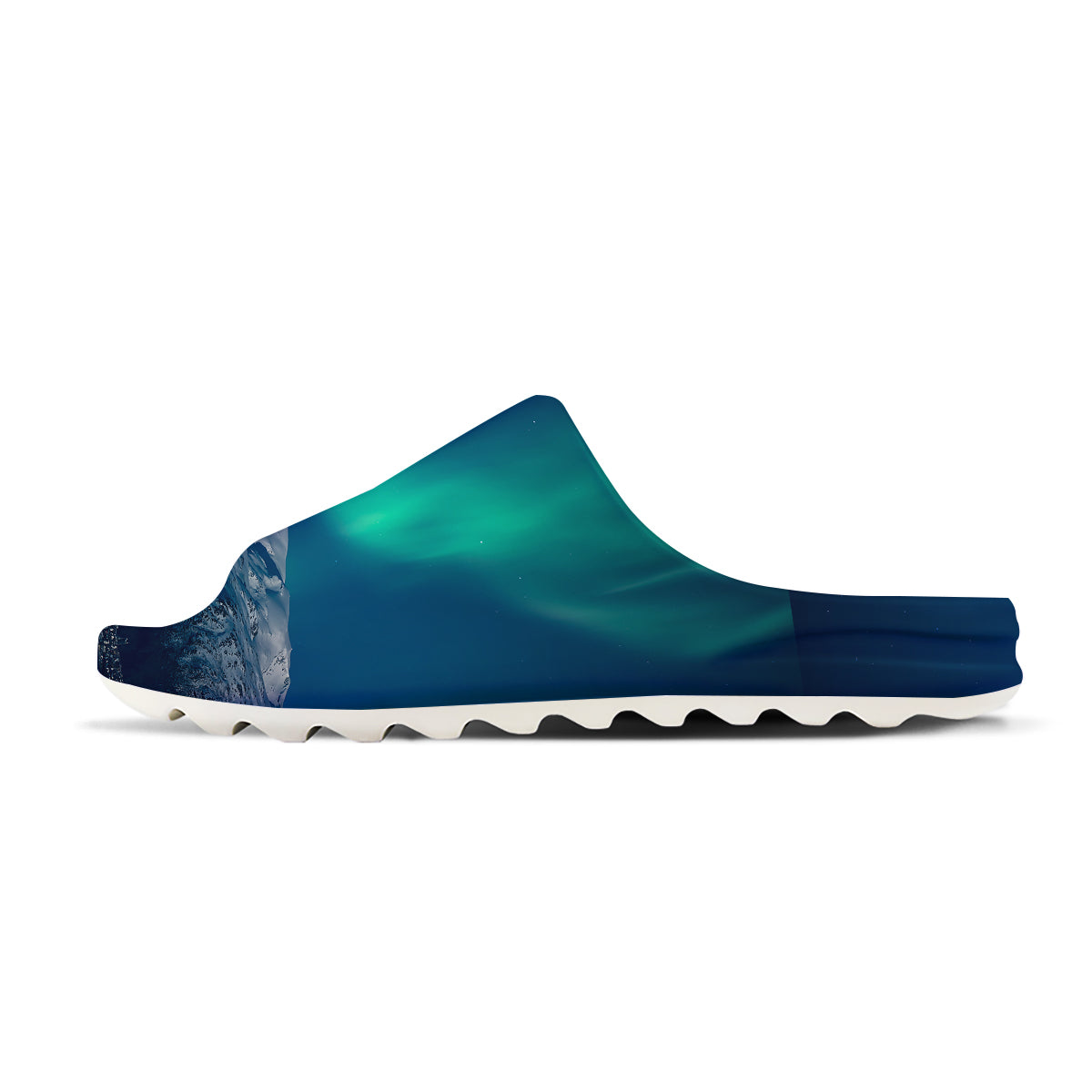 Northern Lights Print Sandals-grizzshop
