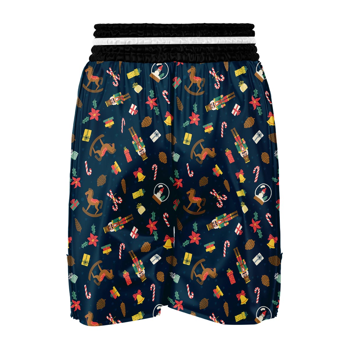 Nutcracker Print Pattern Boxing Shorts-grizzshop