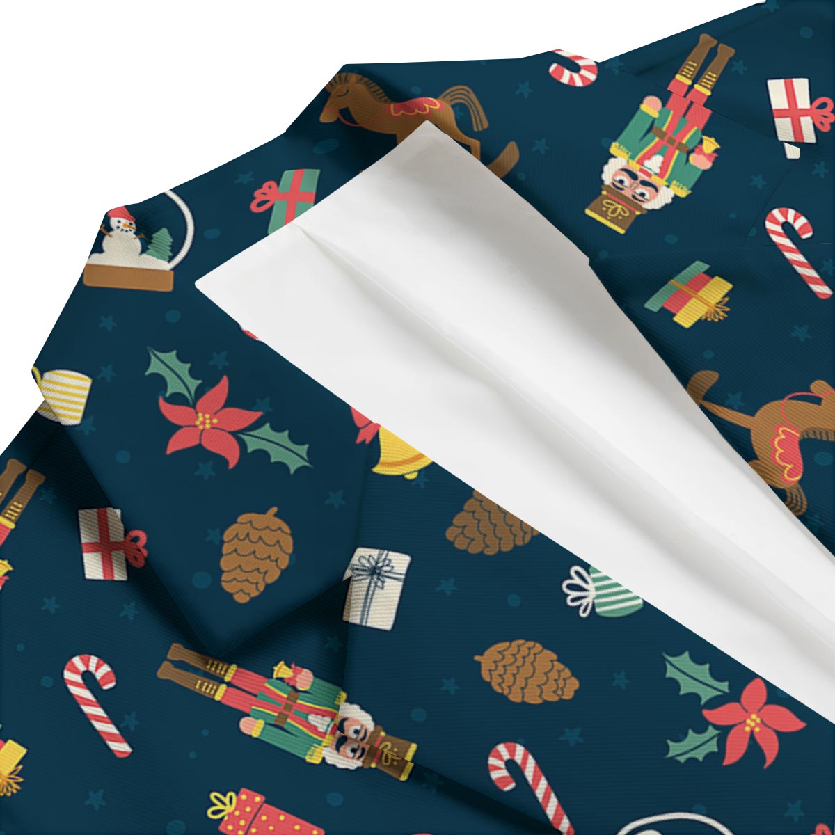 Nutcracker Print Pattern Men's Blazer-grizzshop