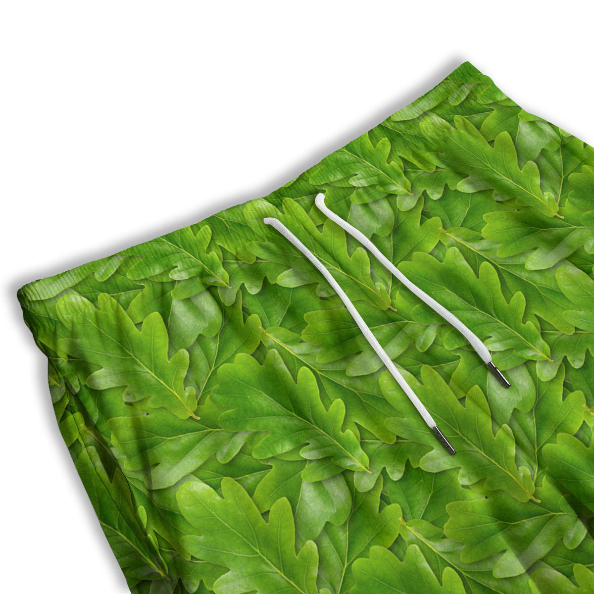 Pineapple Palm Leaf Print Pattern Men's Athletic Shorts