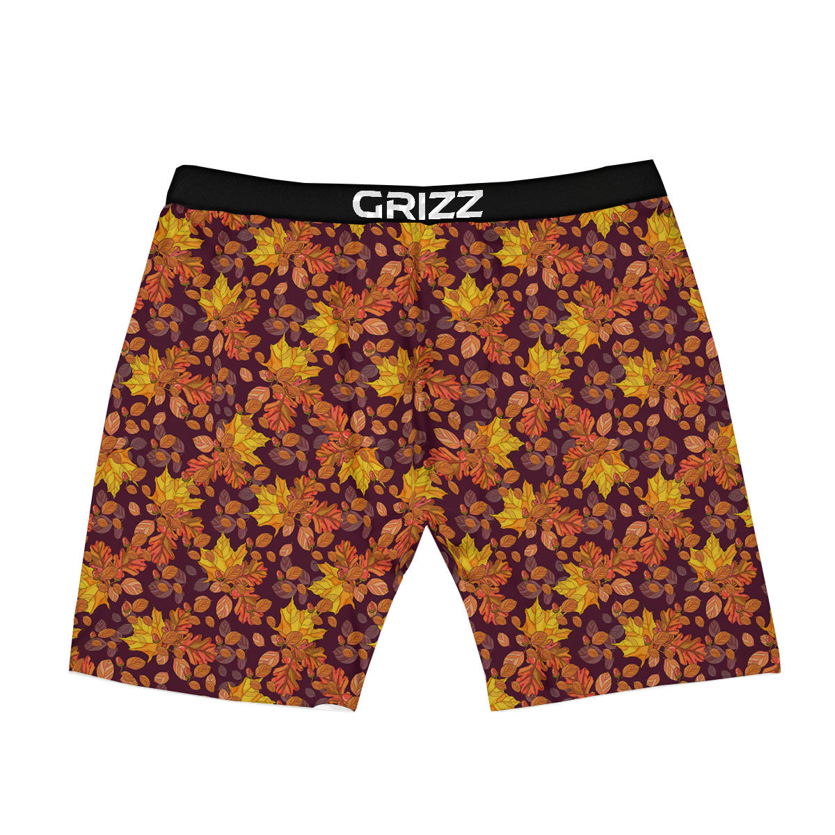 Oak Maple Print Pattern Boxer Briefs-grizzshop