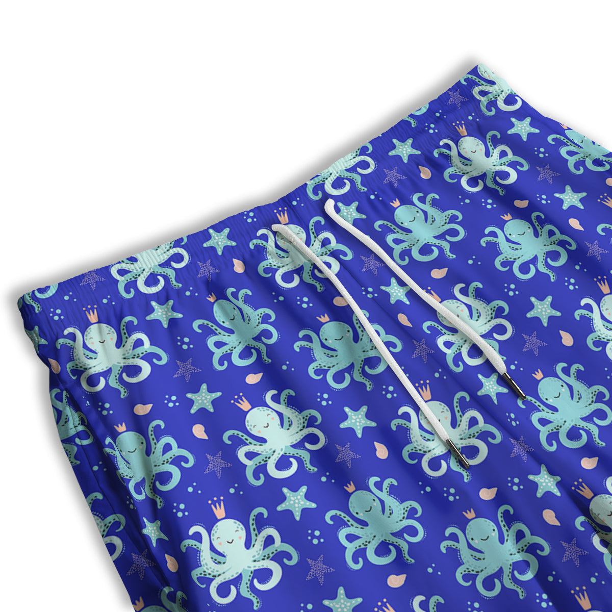Pineapple Pastel Pink Print Pattern Men's Athletic Shorts