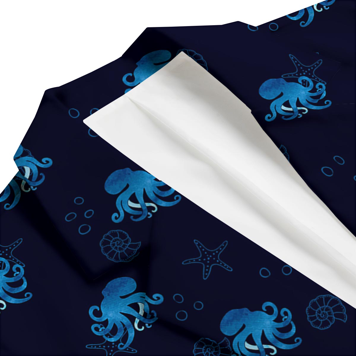 Octopus Squid Tentacle Print Pattern Men's Blazer-grizzshop