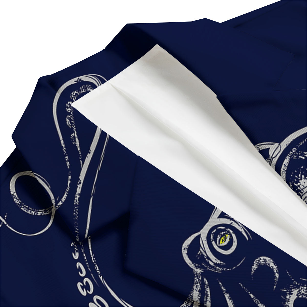 Octopus Tentacles Print Men's Blazer-grizzshop