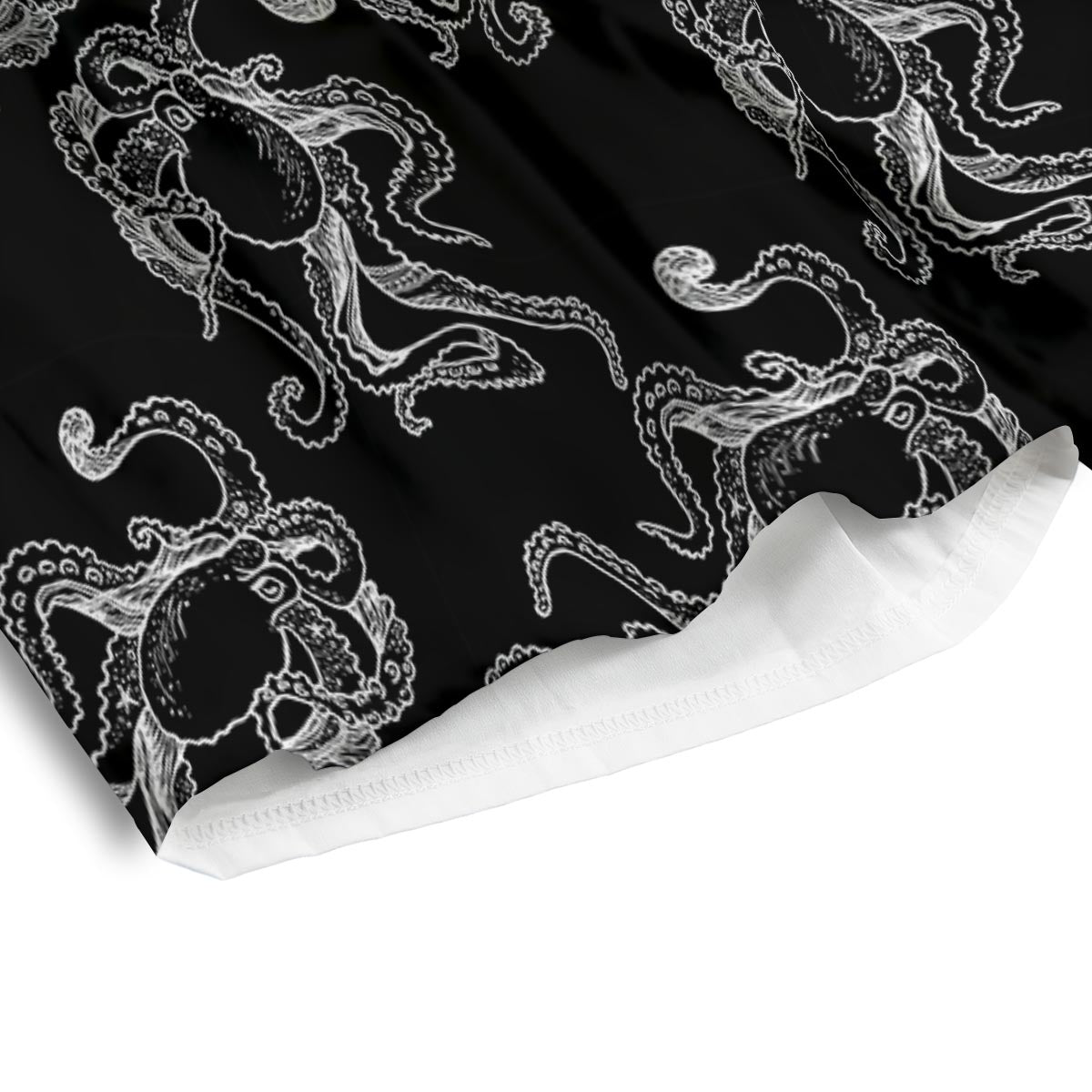 Octopus Tentacles Print Pattern Men's Athletic Shorts