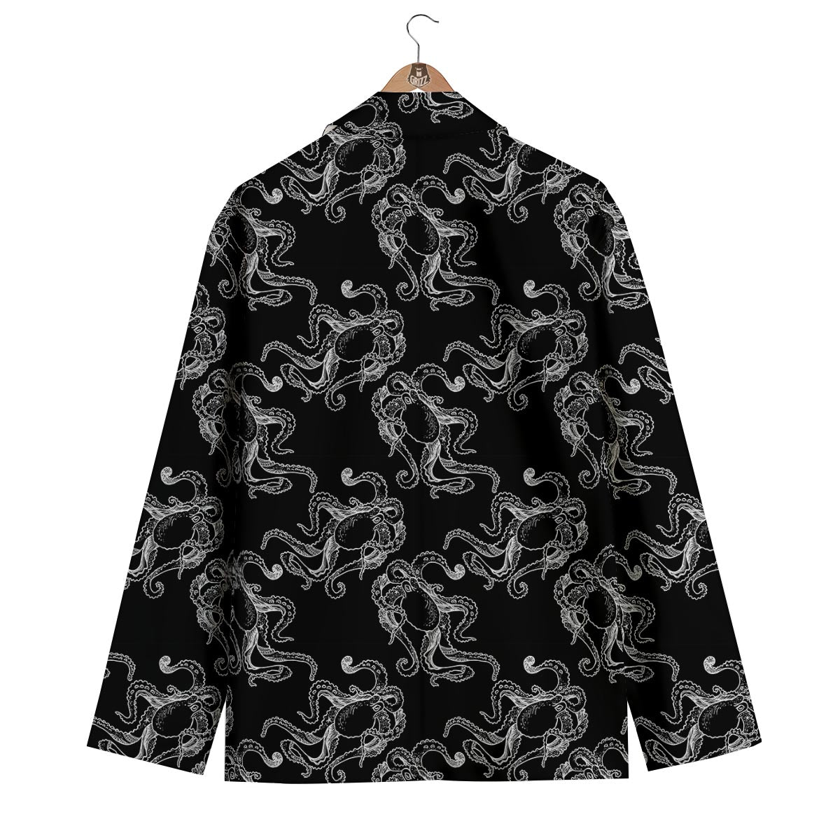 Octopus Tentacles Print Pattern Men's Blazer-grizzshop