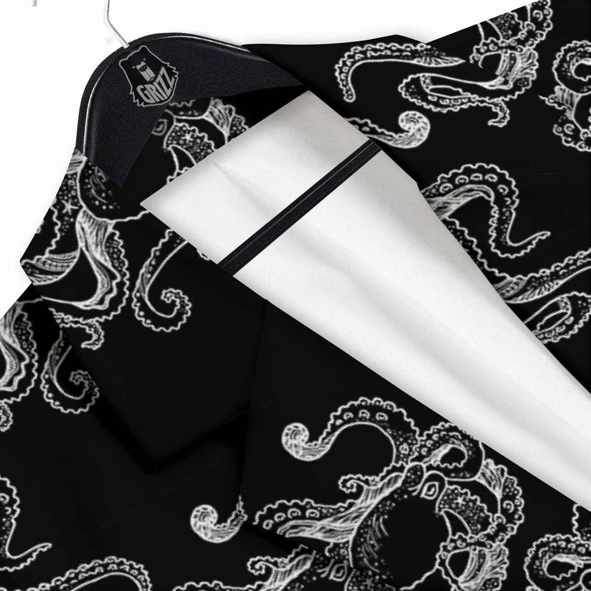 Octopus Tentacles Print Pattern Men's Sport Coat-grizzshop