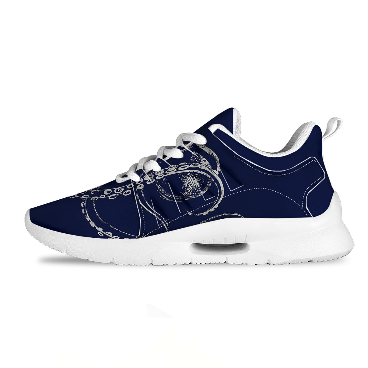 Octopus Tentacles Print Tennis Shoes-grizzshop