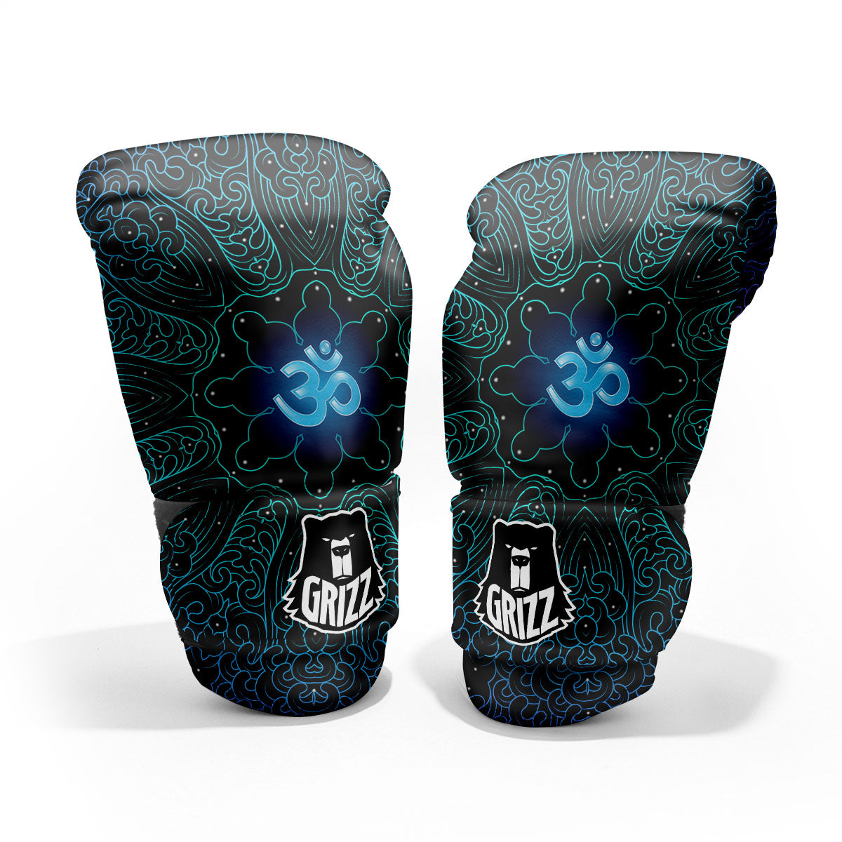 Om Psychedelic Print Pro Boxing Glove