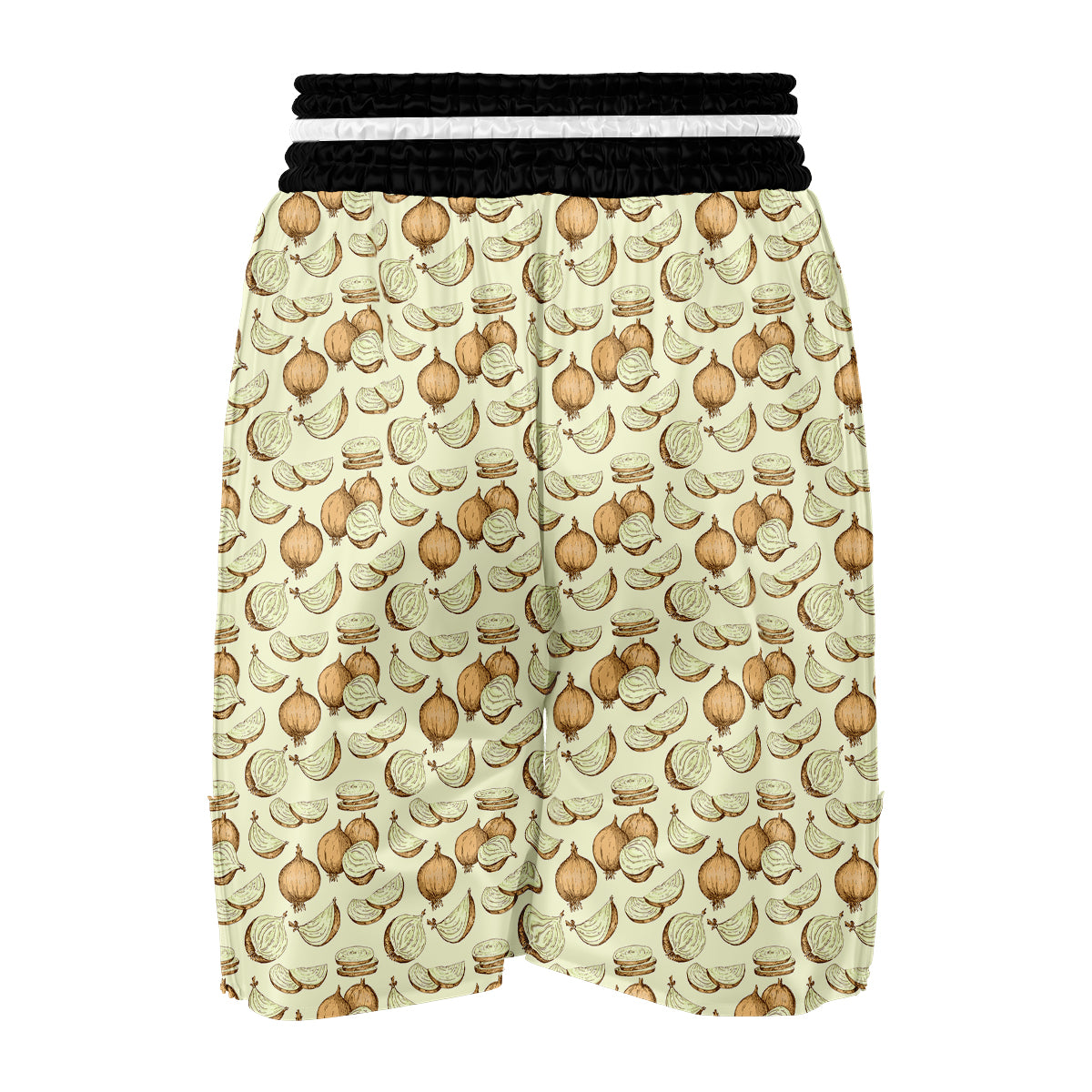Onion Vintage Print Pattern Boxing Shorts-grizzshop